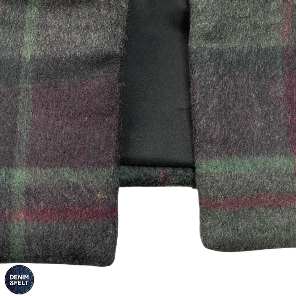 Tuckernuck Forest Plaid Wool Rhoda Midi Dress Sleeveless Classic Fall Winter - Picture 13 of 16